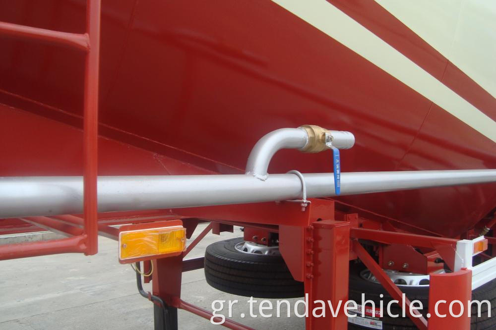 3 Axle Bulk Cement Trailer